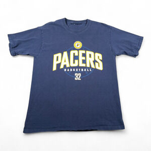 Indiana Pacers Shirt Adult LARGE Blue Josh McRoberts 32 NBA Basketball Sport